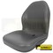 A & I Products Seat, Lawn & Garden, UTV, Tractor, Skidsteer, Gray Vinyl 28" x19" x14.5" A-B1LGT125GR - alternate 5